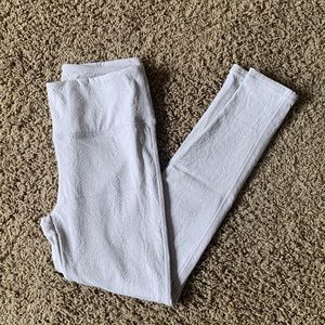 High Waisted & Double Lined Snake-Print Leggings-L